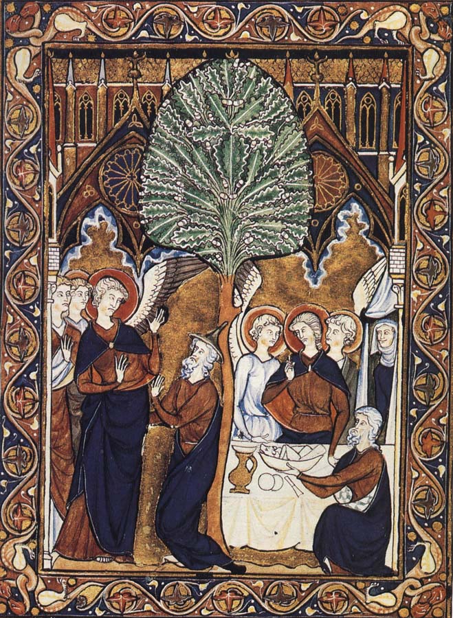 Abraham and three angels